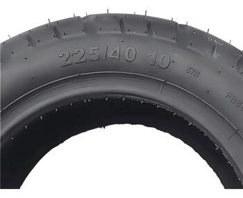 Pneu Scooter Elétrica 225/40-10 Aro 10 Tubeless Citycoco X11 X12 Boartyre Feiben
